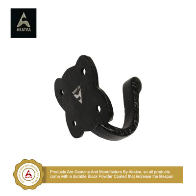 Premium Door Hook - Black Powder Coated