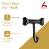 Premium Door Hook - Black Powder Coated