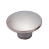 Brass Cabinet Knob - Brushed Nickel