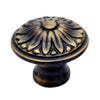 Brass Cabinet Knob - Antique Brass