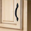 6.4" "Salado" Premium Cabinet Pulls - Black Powder Coated