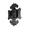 "Guaviare" Black Cast Iron Door Knocker for Front Door - Black Powder Coated