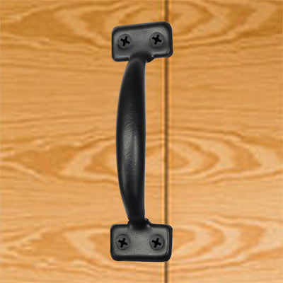 5.8" "Volta" Premium Cabinet Pulls - Black Powder Coated