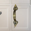 5.1" Brass Door and Cabinet Pull - Antique Brass