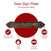 "Rest Room" Brass Sign Plaque for House, Office or Restaurant - Antique Copper Finish