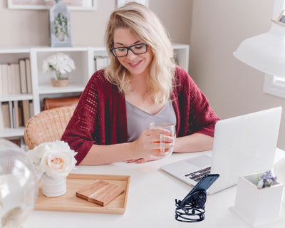 Handmade Mobile Phone Docking Station for Office and Home