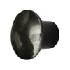 Retro Black & Silver Layer Kitchen Cabinet Knob - Black Antique Finish