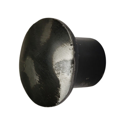 Retro Black & Silver Layer Kitchen Cabinet Knob